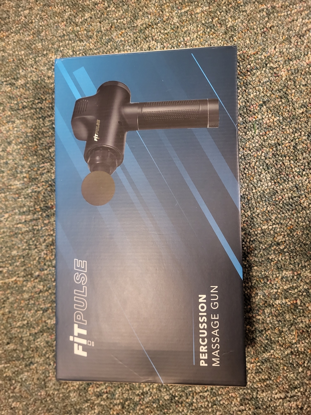 Pulse Massage Gun in Blue